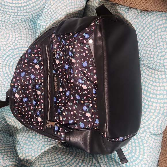 Floral Black Backpack By Brand Madden NYC - Picture 11 of 11